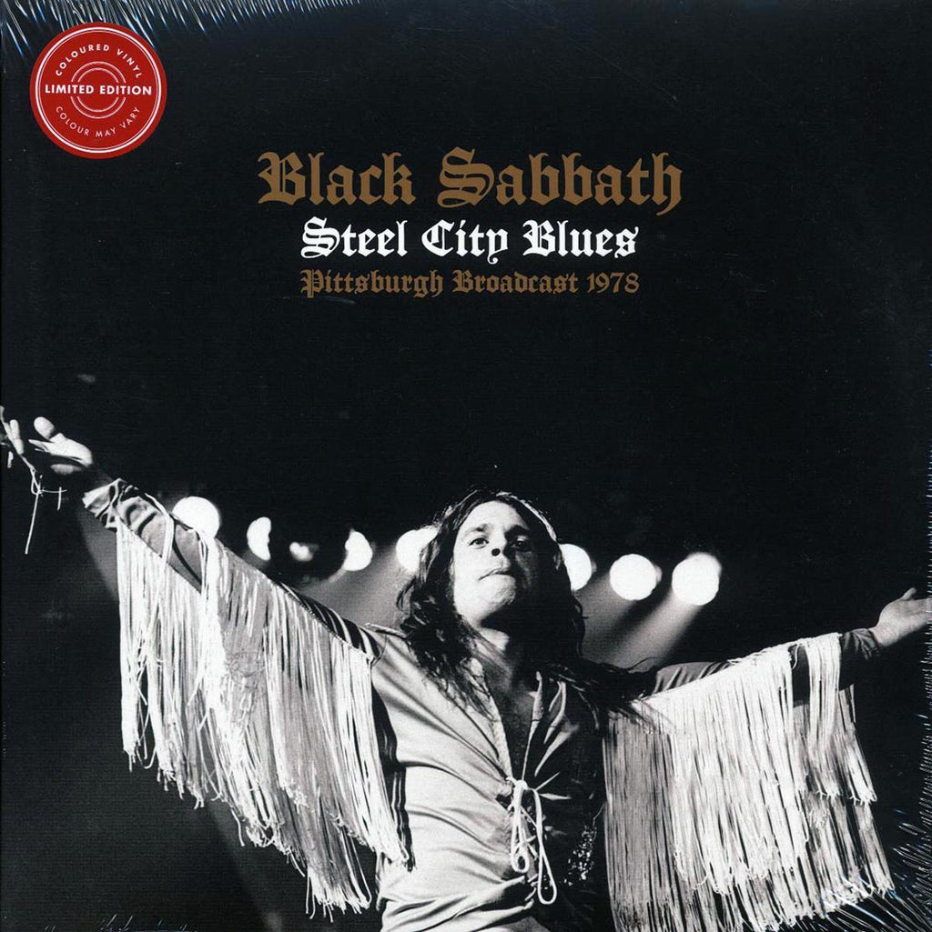 Black Sabbath - Steel City Blues: Pittsburgh Broadcast 1978 (2xLP) (clear vinyl) vinyl LP front cover