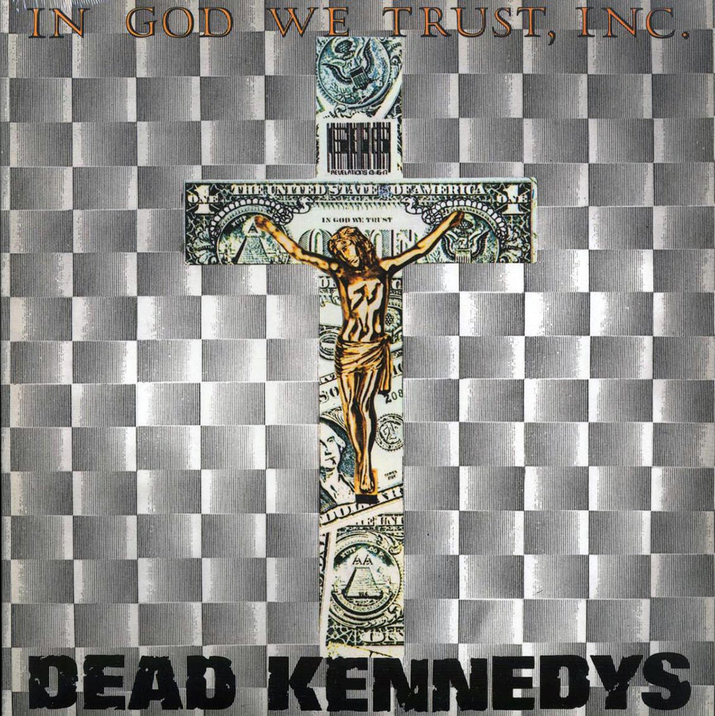Dead Kennedys - In God We Trust, Inc. (grey vinyl) vinyl LP front cover
