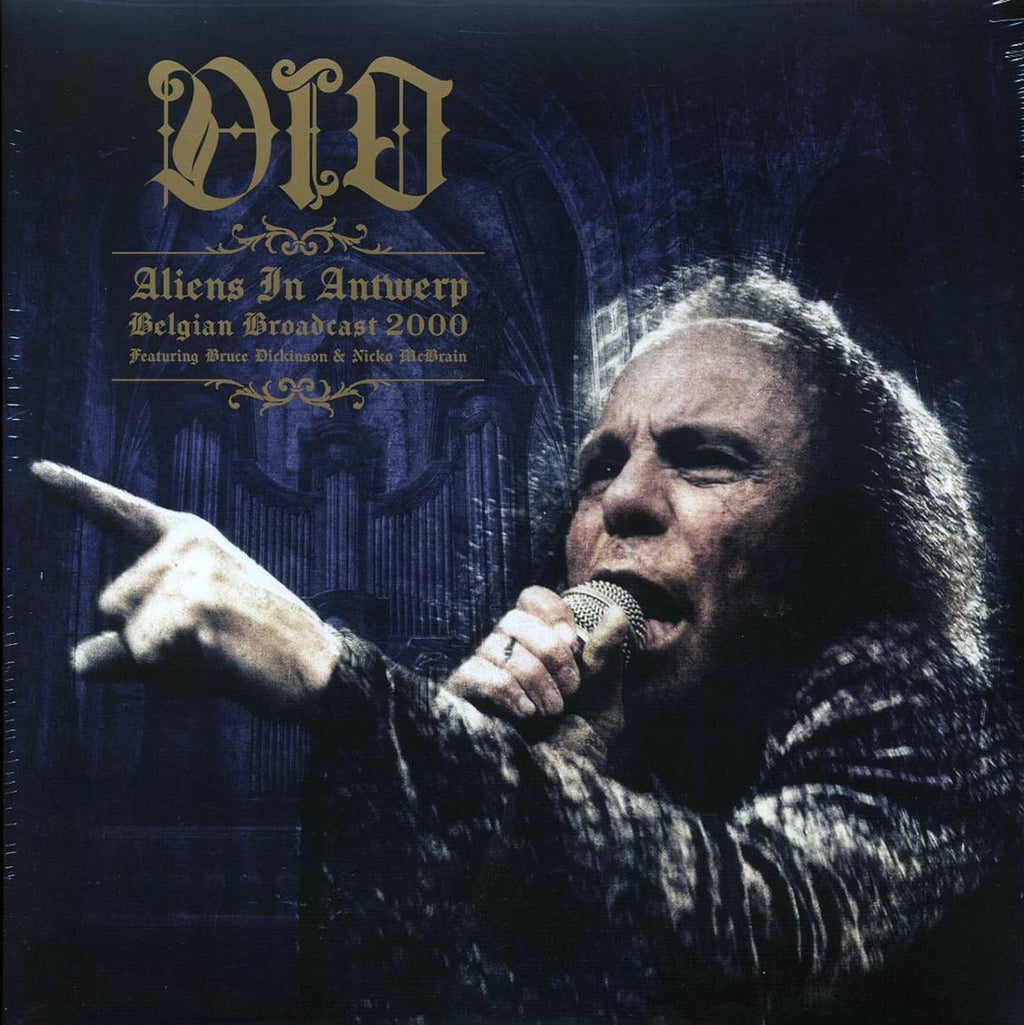 Dio, Bruce Dickinson, Nicko McBrain - Aliens In Antwerp Belgian Broadcast 2000 (2xLP) vinyl LP front cover