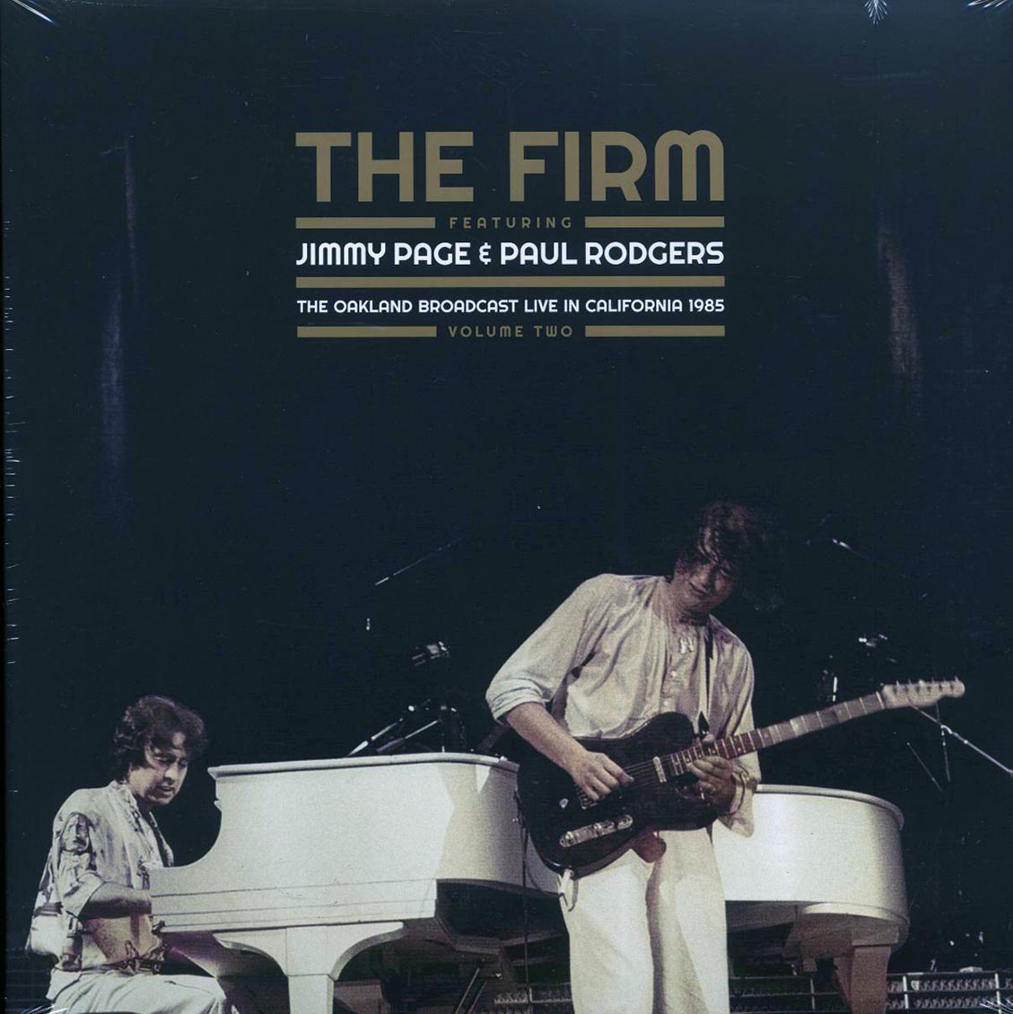 The Firm, Jimmy Page, Paul Rogers - The Oakland Broadcast Volume 2: Live In California vinyl LP front cover