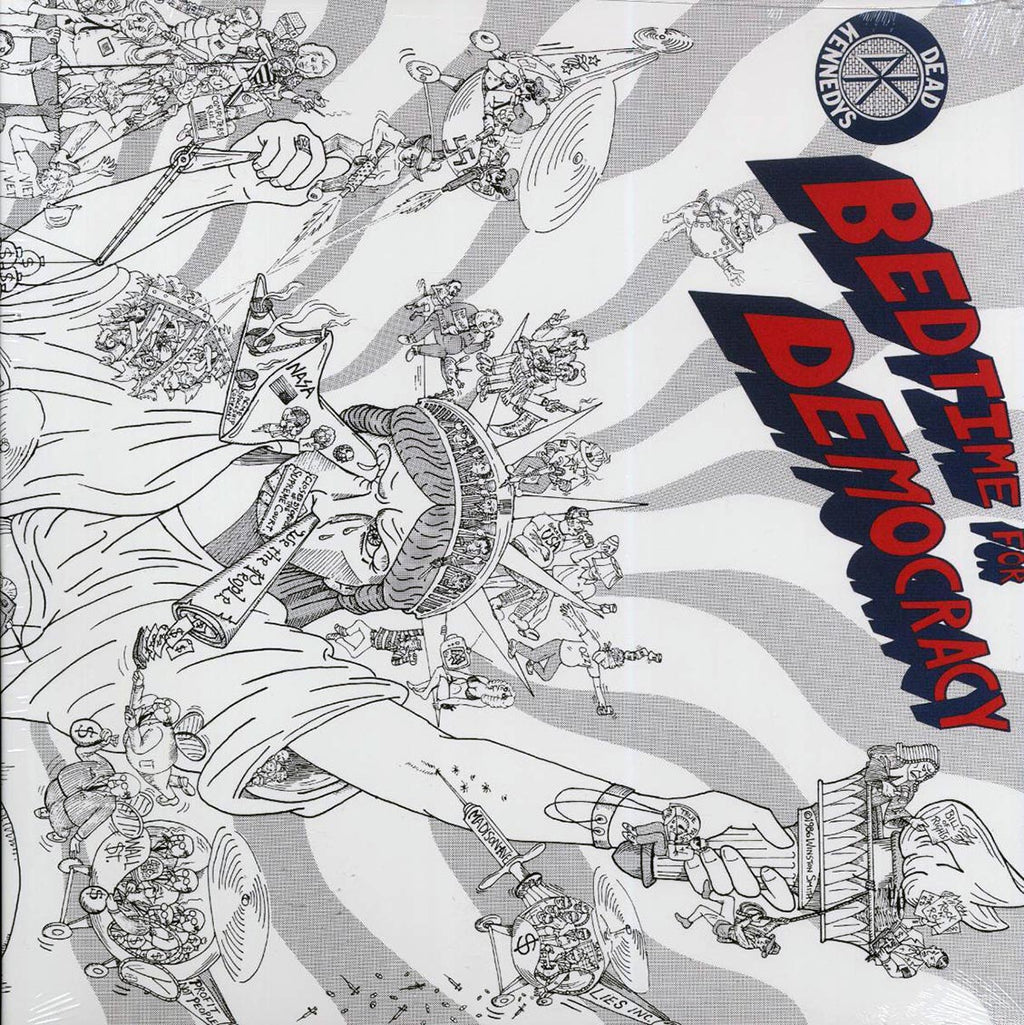 Dead Kennedys - Bedtime For Democracy (white vinyl) vinyl LP front cover