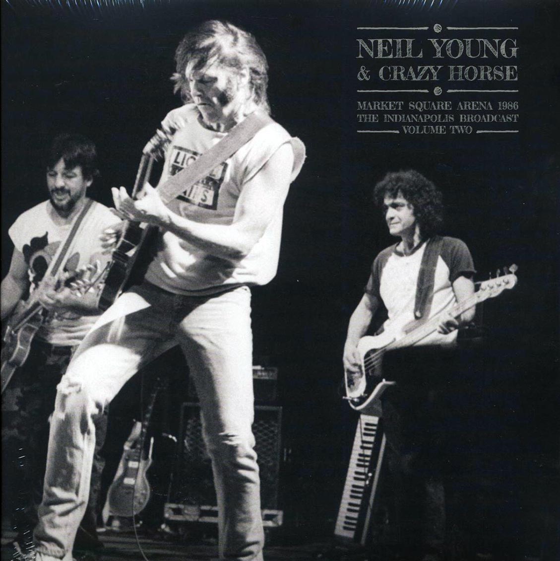 Neil Young & Crazy Horse - Market Square Arena 1986 Volume 2: The Indianapolis Broadcast (2xLP) vinyl LP front cover