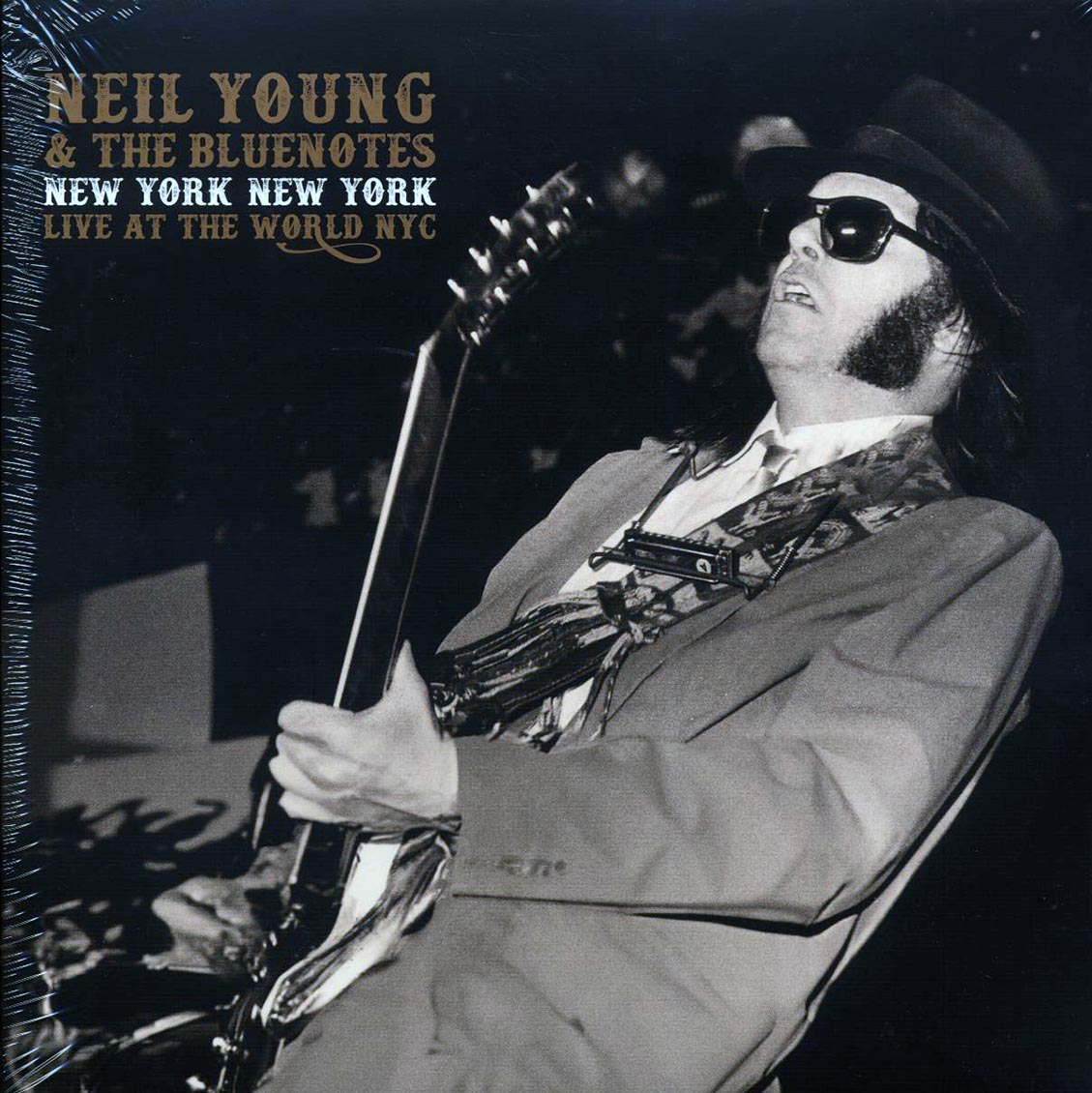 Neil Young & The Bluenotes - New York New York (Live At The World NYC) (2xLP) vinyl LP front cover
