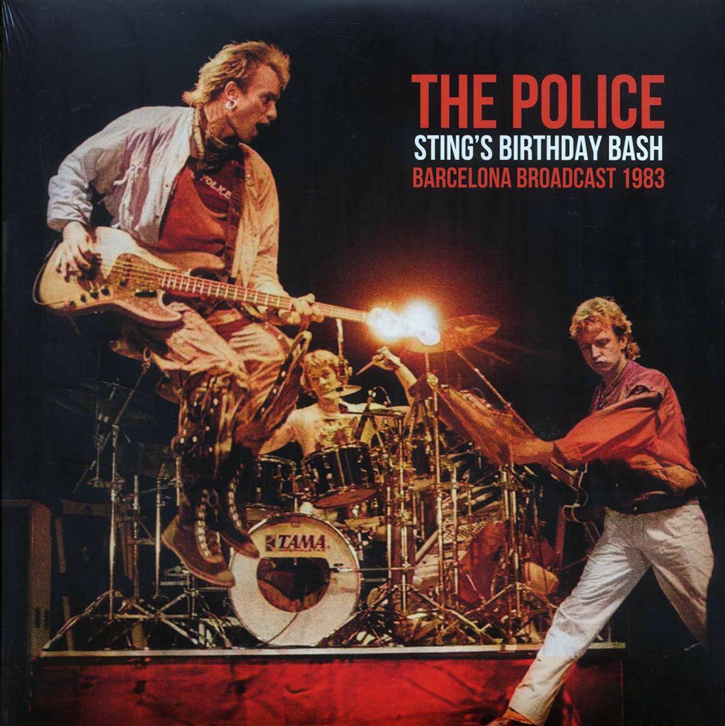 The Police - Sting's Birthday Bash: Barcelona Broadcast 1983 (2xLP) vinyl LP front cover