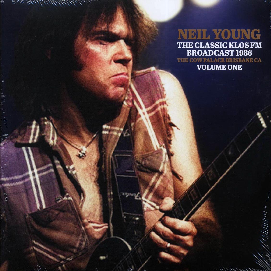Neil Young - The Classic KLOS FM Broadcast 1986 Volume 1 (2xLP) vinyl LP front cover