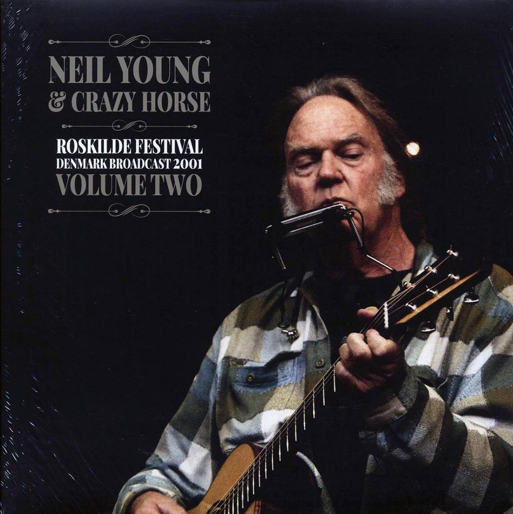 Neil Young & Crazy Horse - Roskilde Festival Denmark Volume 2: Broadcast 2001 (2xLP) vinyl LP front cover
