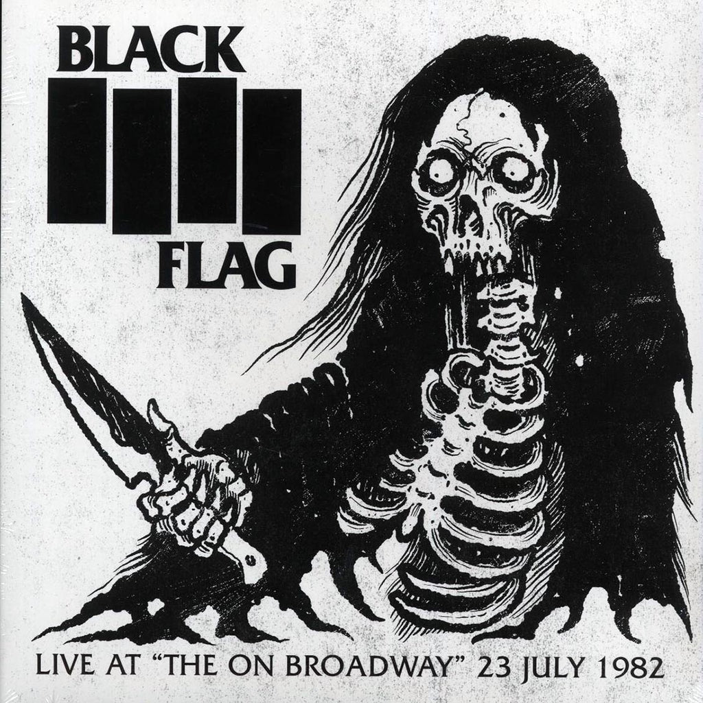 Black Flag - Live At The On Broadway 23 July 1982 vinyl LP front cover