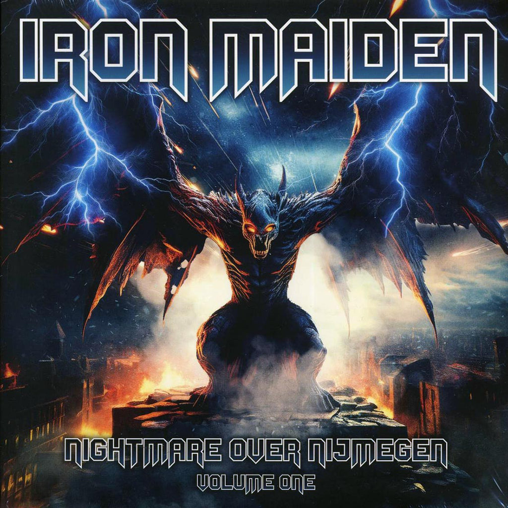 Iron Maiden - Nightmare Over Nijmegen Volume 1 (2xLP) (red/white splatter vinyl) vinyl LP front cover