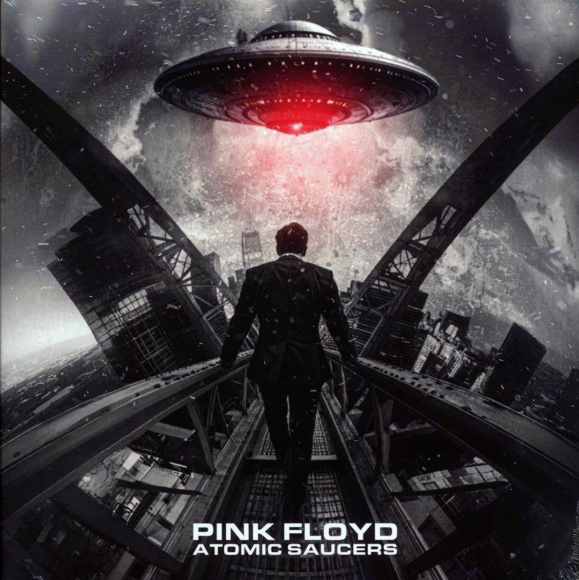 Pink Floyd - Atomic Saucers (2xLP) (clear vinyl) vinyl LP front cover
