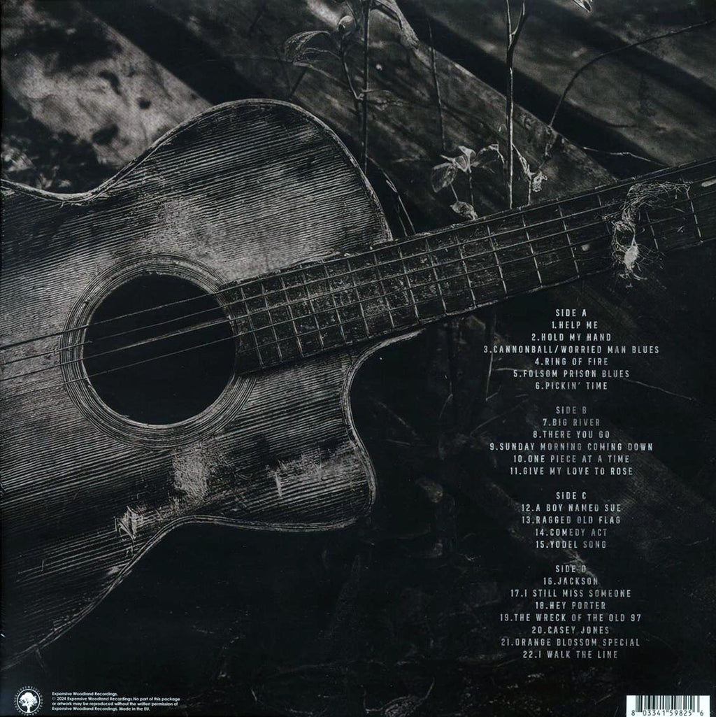 Johnny Cash - Longing For Old Virginia: 2nd October 1976, Wheeling, West Virginia (2xLP) vinyl LP back cover
