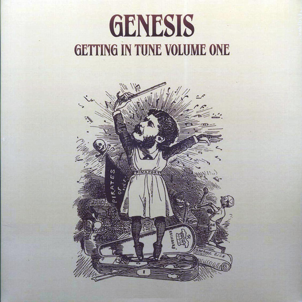 Genesis - Getting In Tune Volume 1: Hammersmith Odeon, London, England, 10th June 1976 (2xLP) vinyl LP front cover