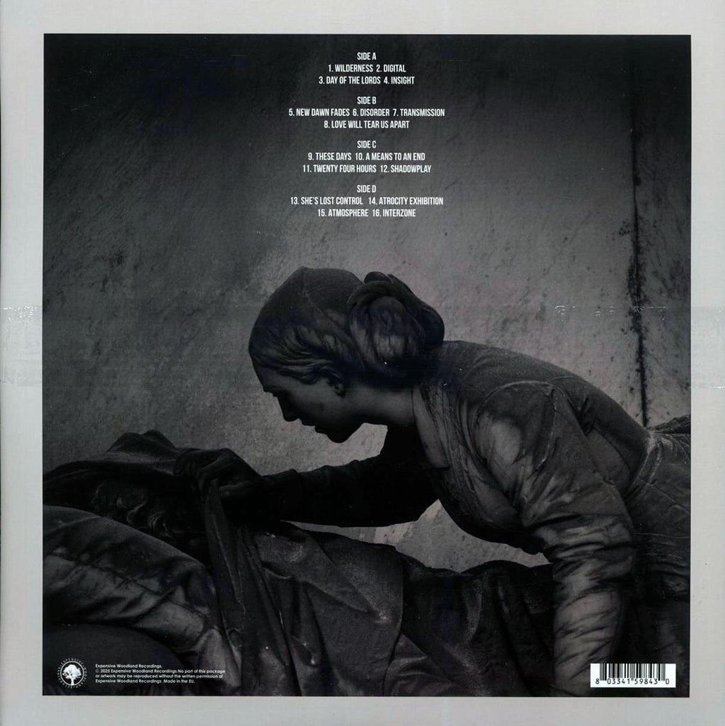 Joy Division - Exhibition: Amsterdam 1980 (2xLP) (colored vinyl) vinyl LP back cover