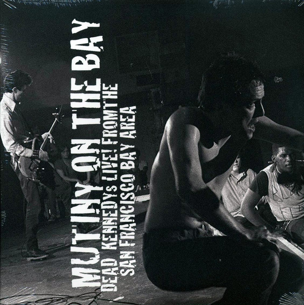 Dead Kennedys - Mutiny On The Bay: Dead Kennedys Live! From The San Francisco Bay Area (ltd. ed.) (2xLP) (clear vinyl) vinyl LP front cover