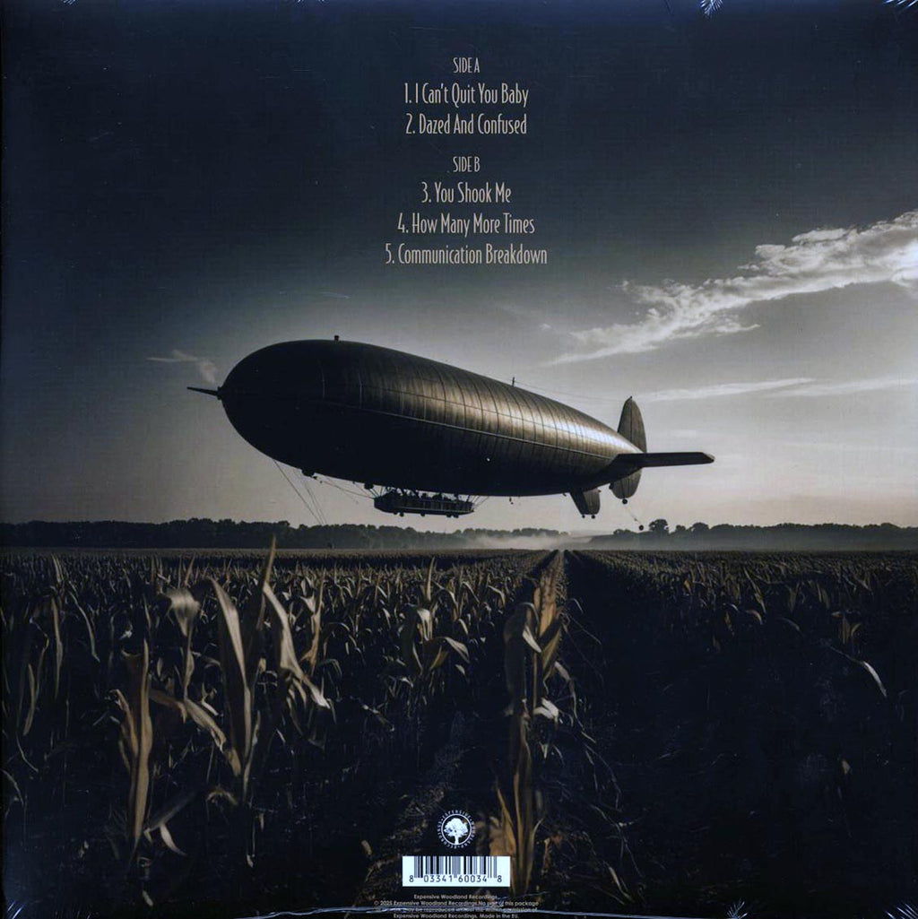 Led Zeppelin - Filmore West 1969 (ltd. ed.) (2xLP) (clear vinyl) vinyl LP back cover