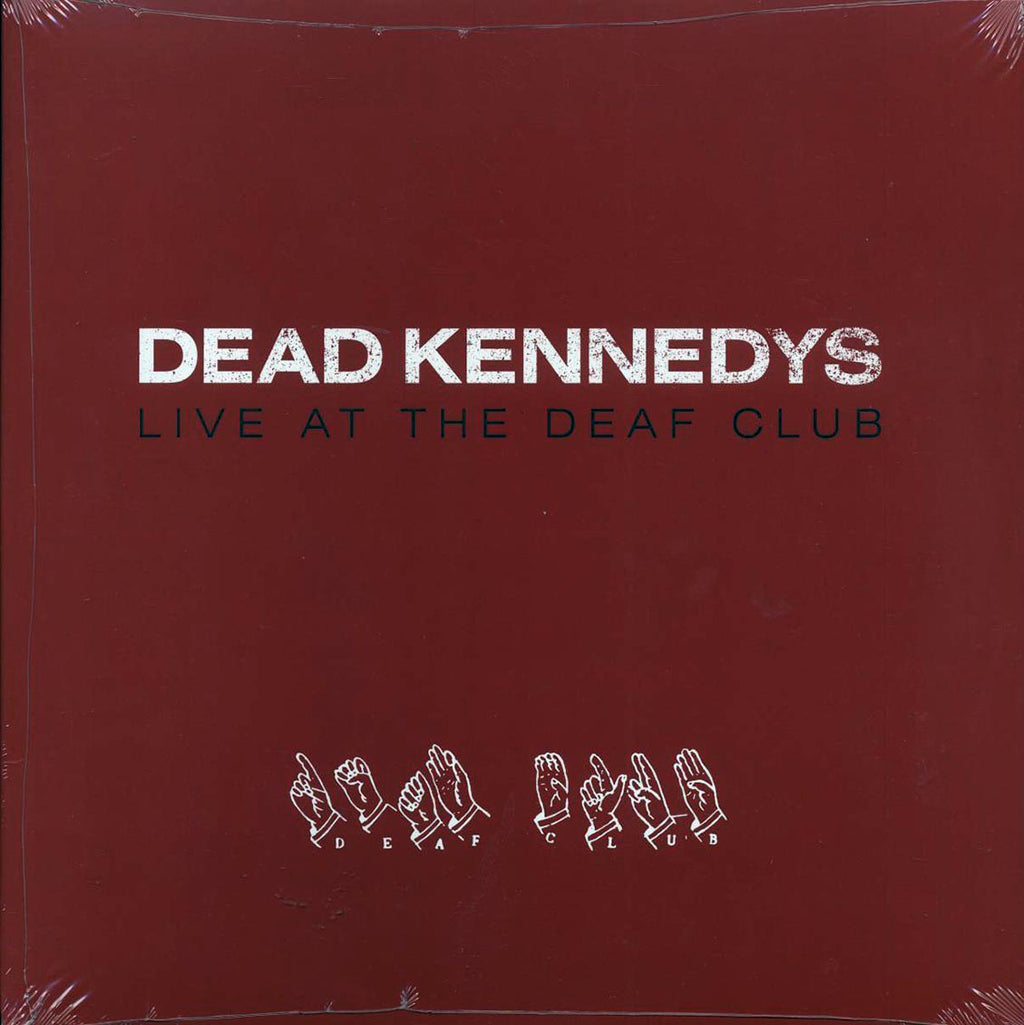 Dead Kennedys - Live At The Deaf Club (ltd. ed.) (red vinyl) vinyl LP front cover