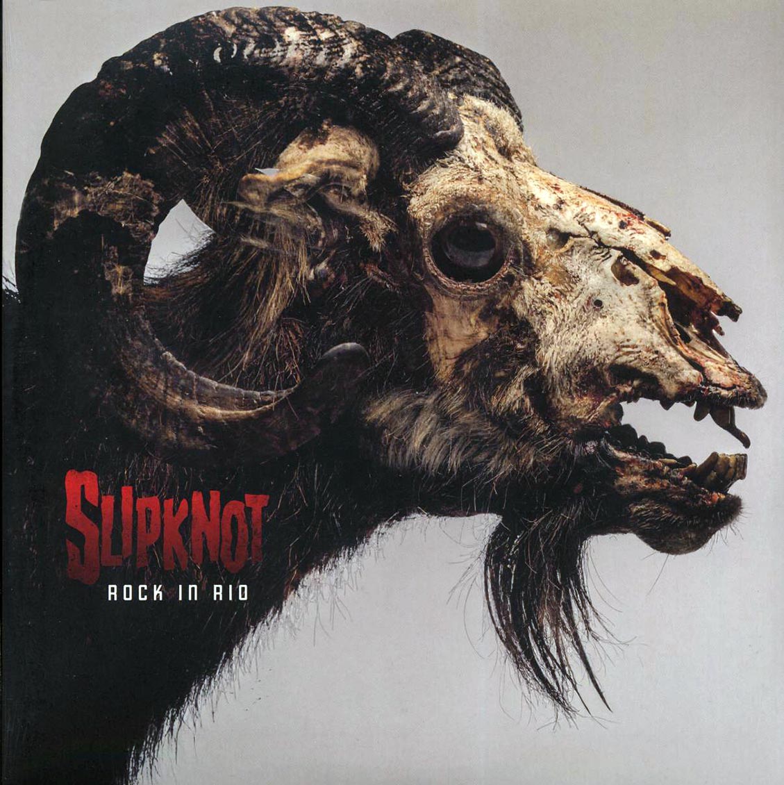 Slipknot - Rock In Rio: Live In Brazil 2015 (ltd. ed.) (2xLP) (blue vinyl) vinyl LP front cover