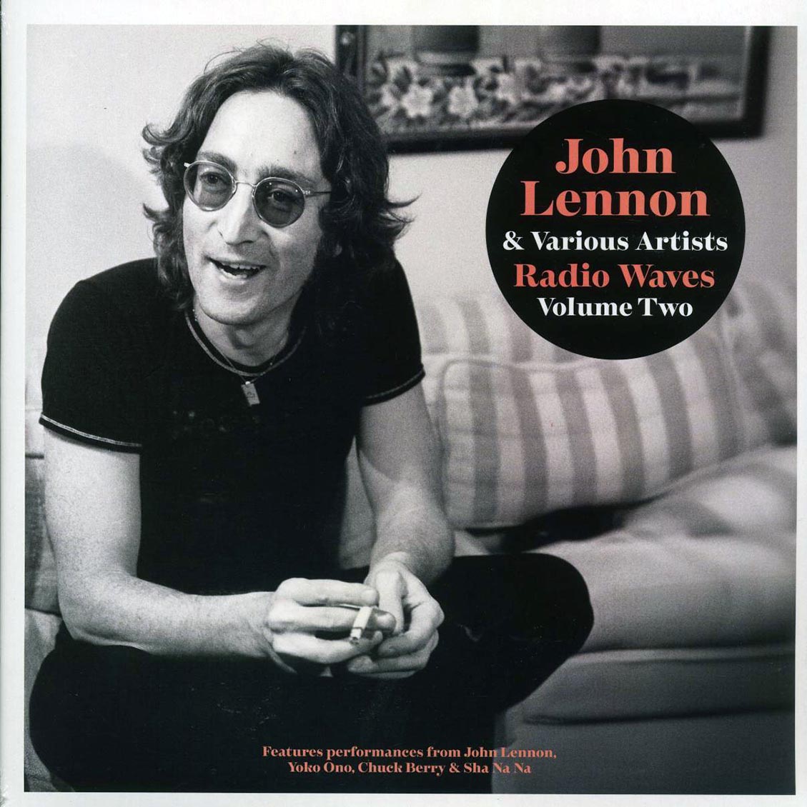 John Lennon, Various - Radio Waves Volume 2 (2xLP) vinyl LP front cover