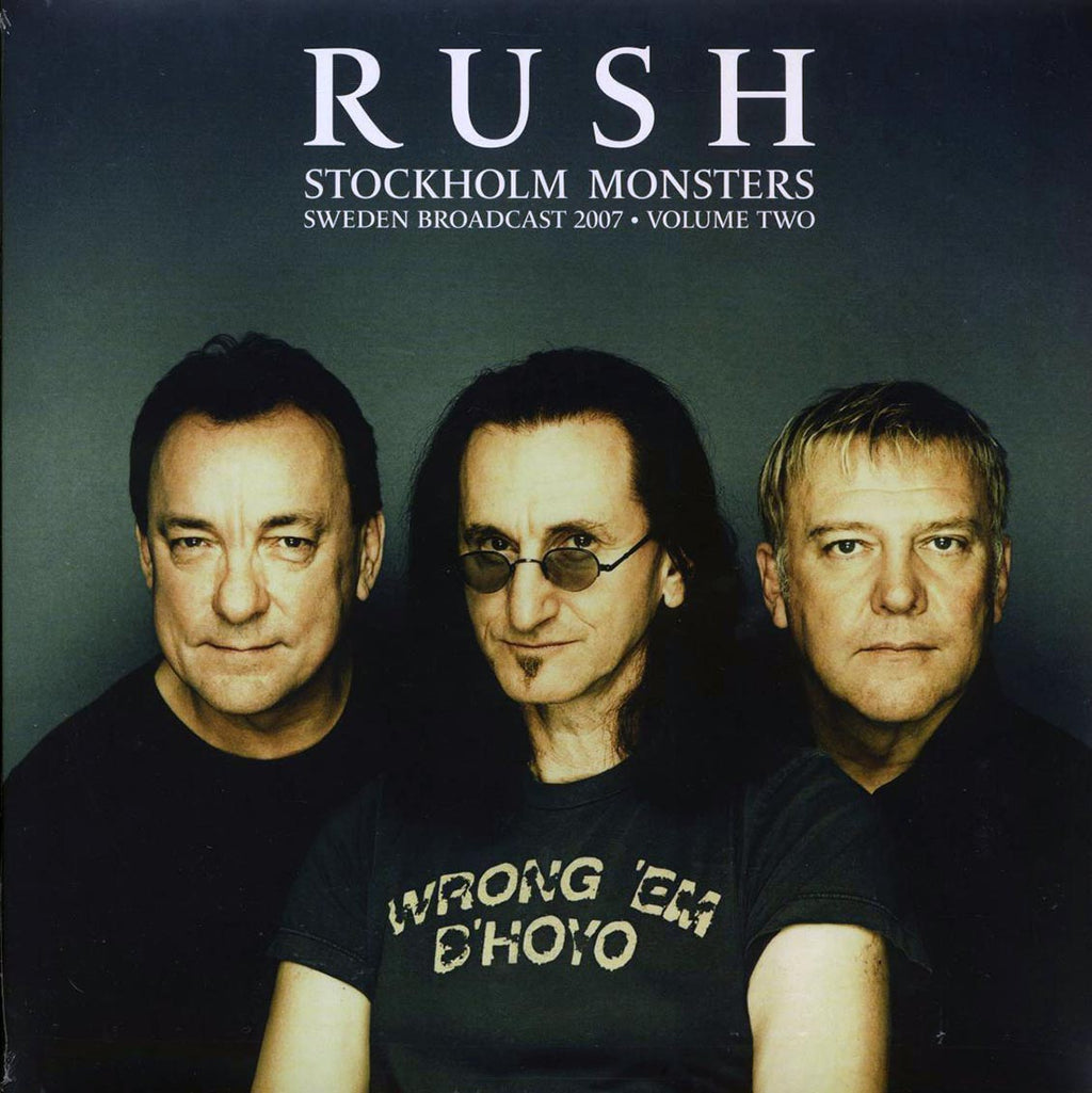 Rush - Stockholm Monsters Sweden Broadcast 2007 Volume 2 (2xLP) vinyl LP front cover
