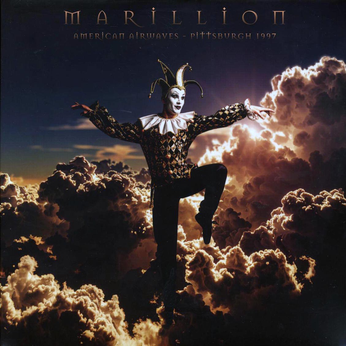 Marillion - American Airwaves: Pittsburgh 1997 (2xLP) (clear vinyl) vinyl LP front cover