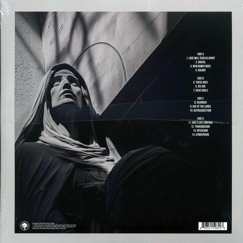 Joy Division - Transmissions: Eindhoven 1980 (ltd. ed.) (2xLP) (colored vinyl) vinyl LP back cover