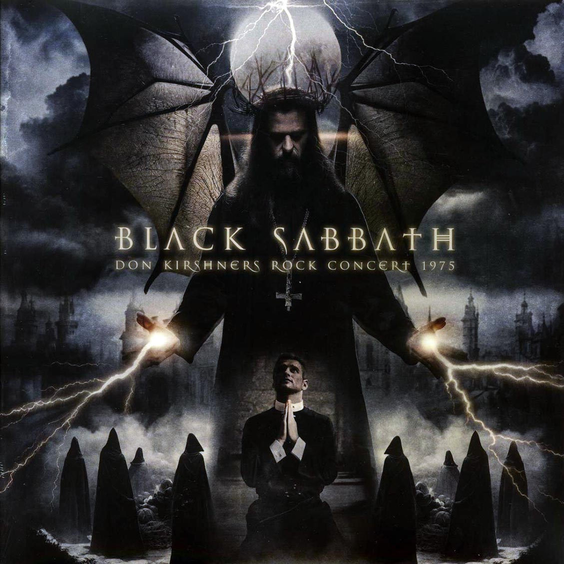 Black Sabbath - Don Kirshner's Rock Concert 1975 (ltd. ed.) (clear vinyl) vinyl LP front cover