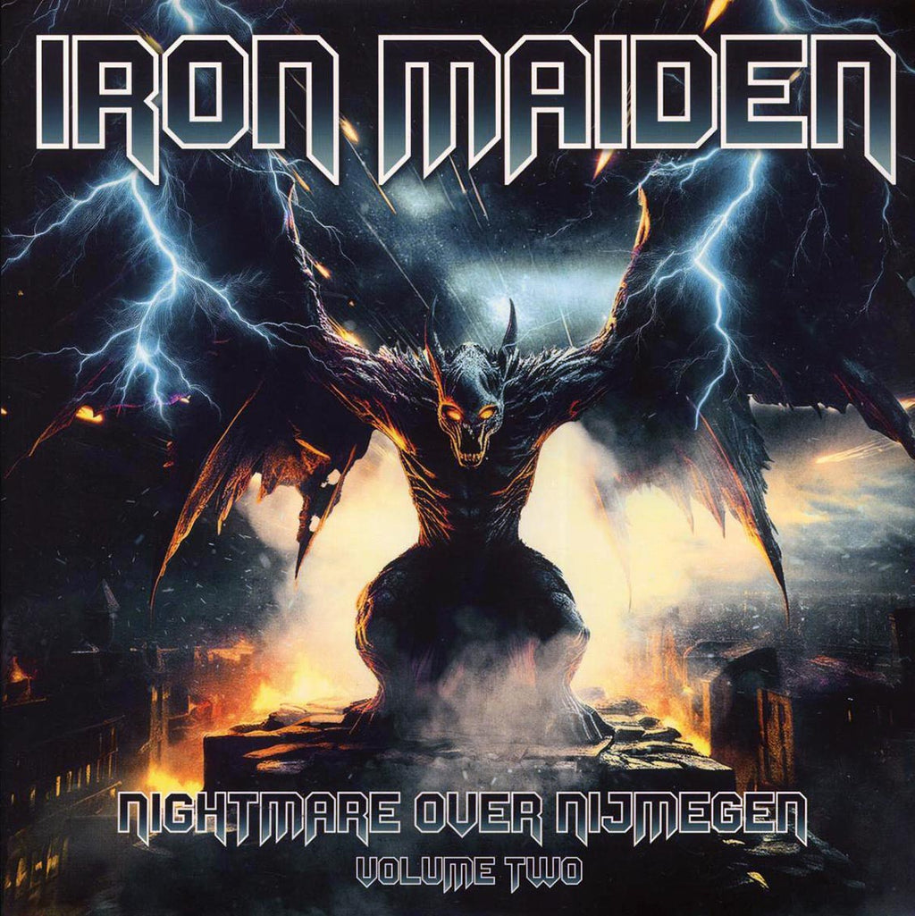 Iron Maiden - Nightmare Over Nijmegen Volume 2 (ltd. ed.) (2xLP) (red/white splatter vinyl) vinyl LP front cover