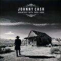 Johnny Cash - Greatest Hits 1955-1962 (ltd. ed.) (clear vinyl) vinyl LP front cover