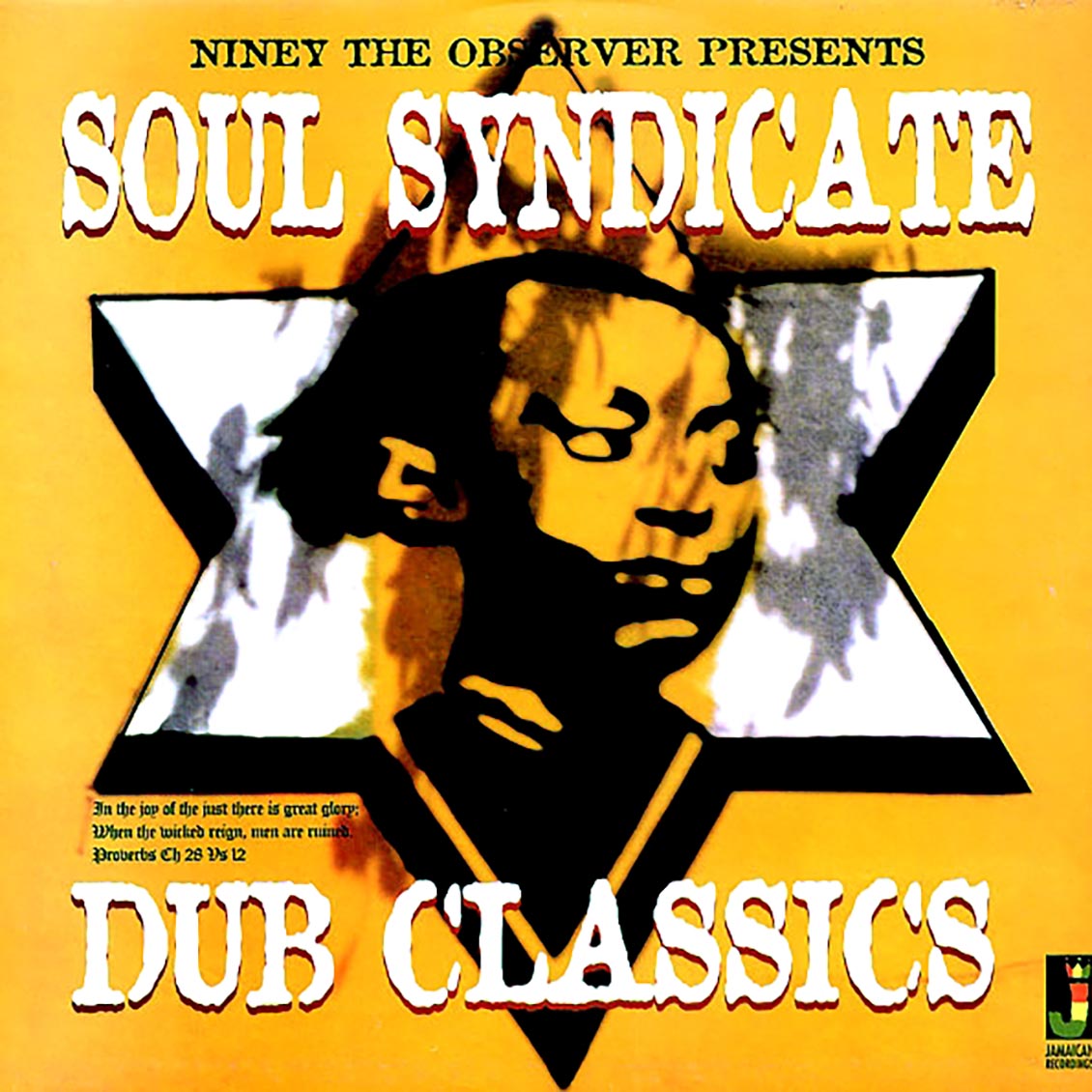 Soul Syndicate - Dub Classics: Niney The Observer Presents (180g) vinyl LP front cover