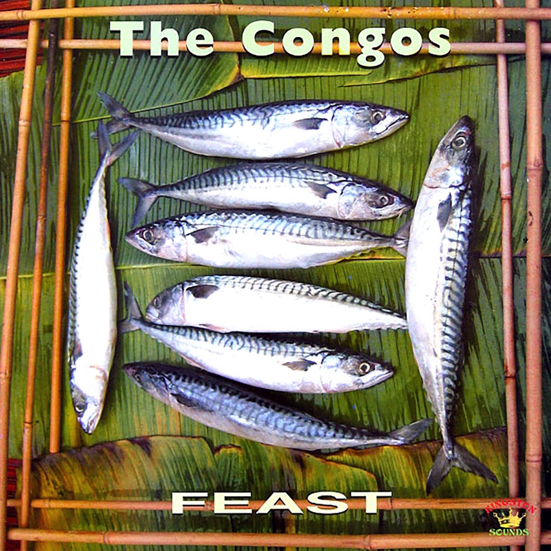 The Congos - Feast (180g) vinyl LP front cover