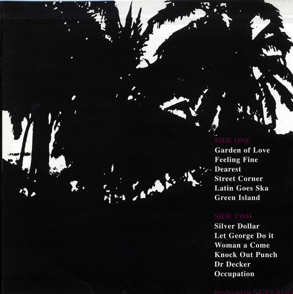 Don Drummond - Memorial Album vinyl LP back cover