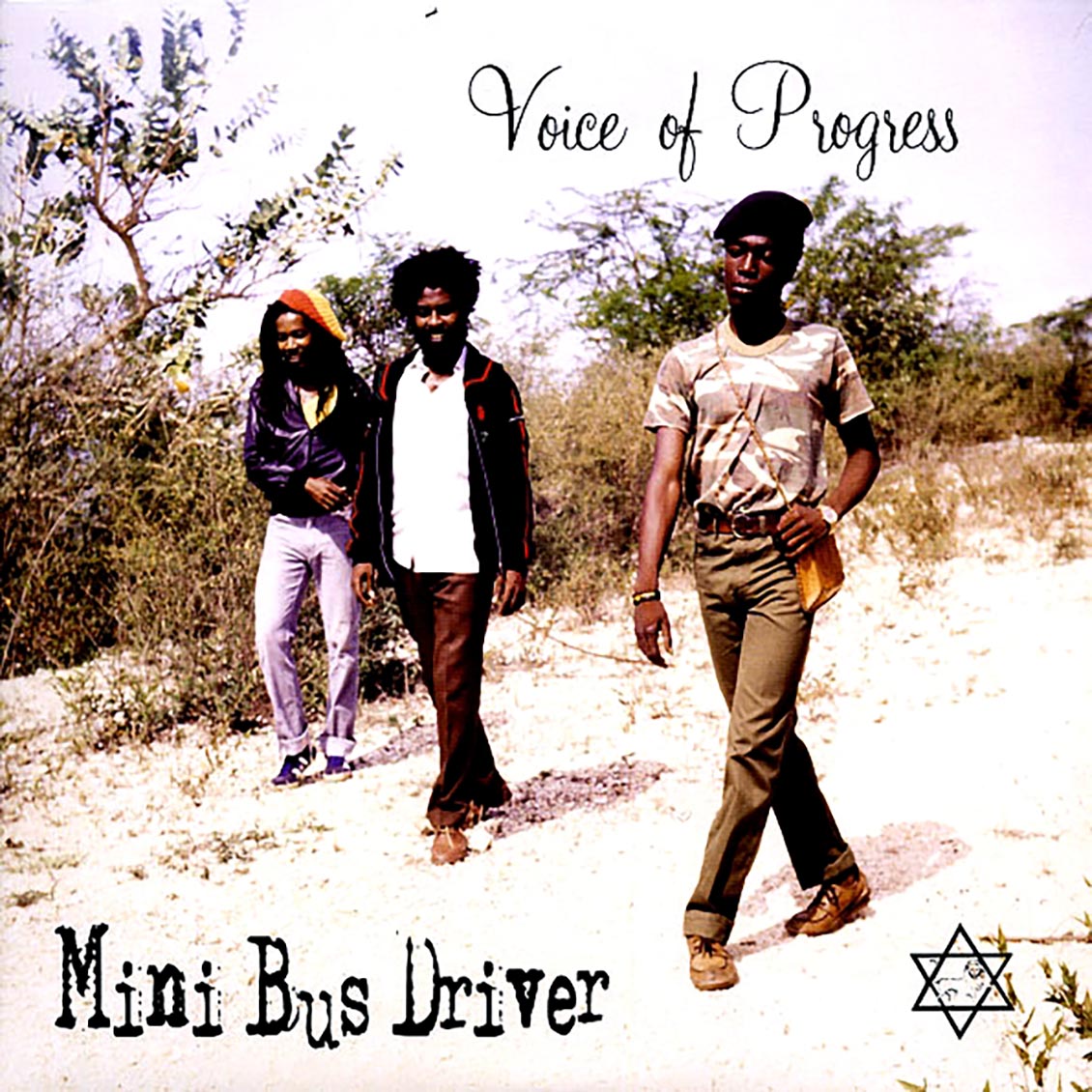 Voice Of Progress (Jr. Reid, Sammy Tracy, Terry McDermott) - Mini Bus Driver vinyl LP front cover