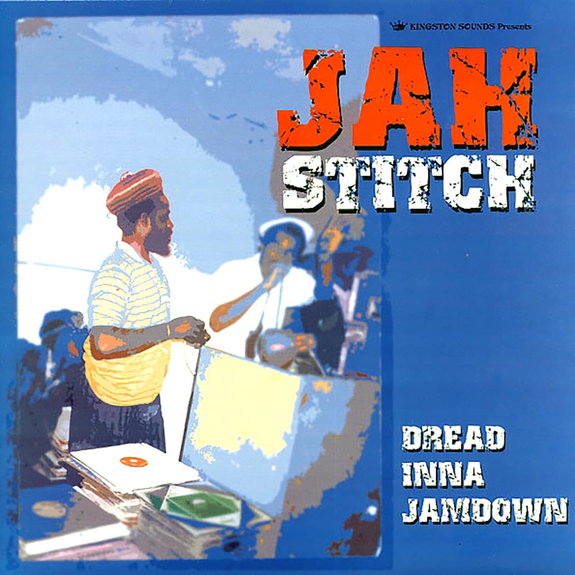 Jah Stitch - Dread Inna Jamdown (180g) vinyl LP front cover