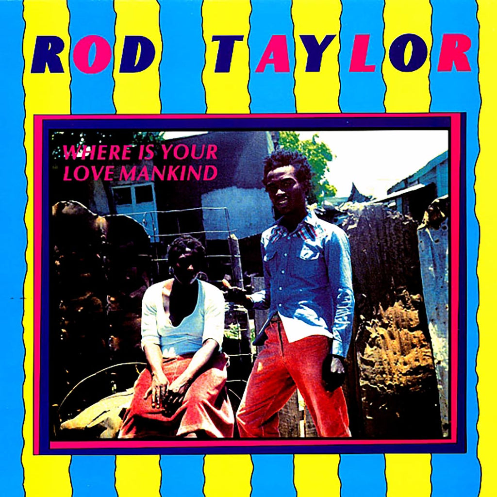 Rod Taylor - Where Is Your Love Mankind vinyl LP front cover