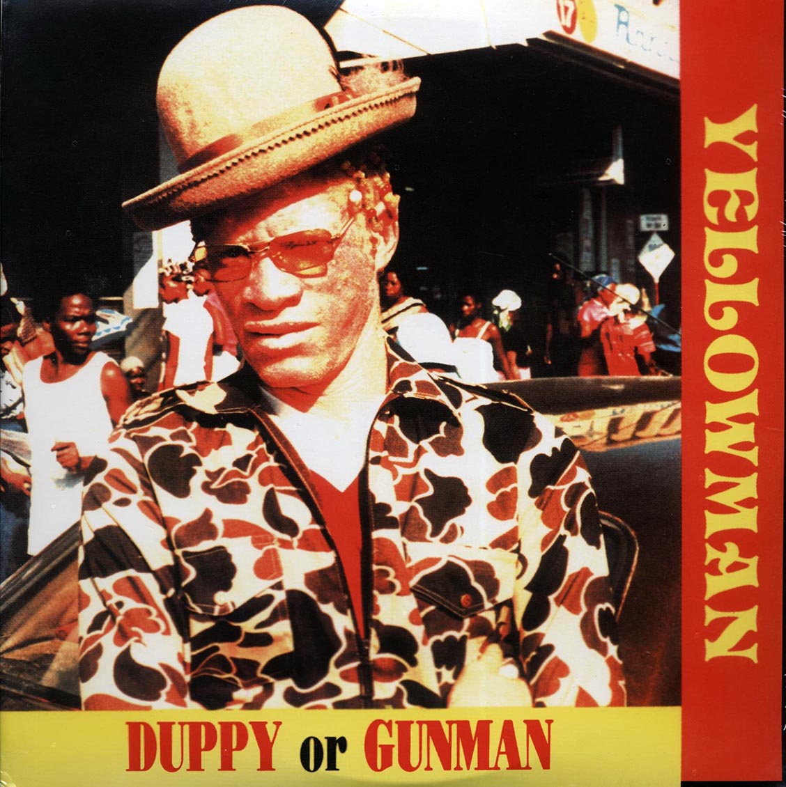 Yellowman - Duppy Or Gunman vinyl LP front cover