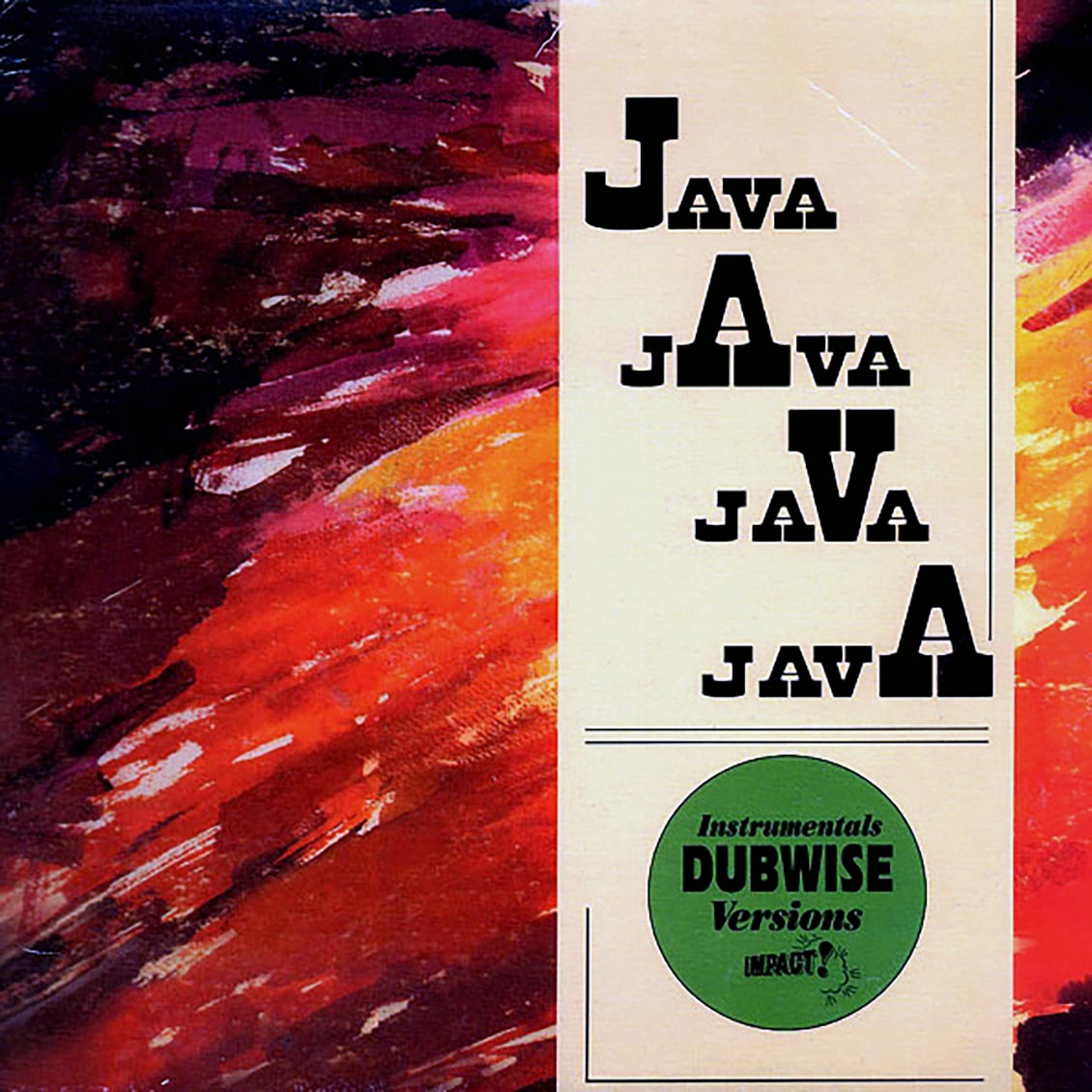 Augustus Pablo, Impact All Stars - Java Java Java Java (Dub) vinyl LP front cover