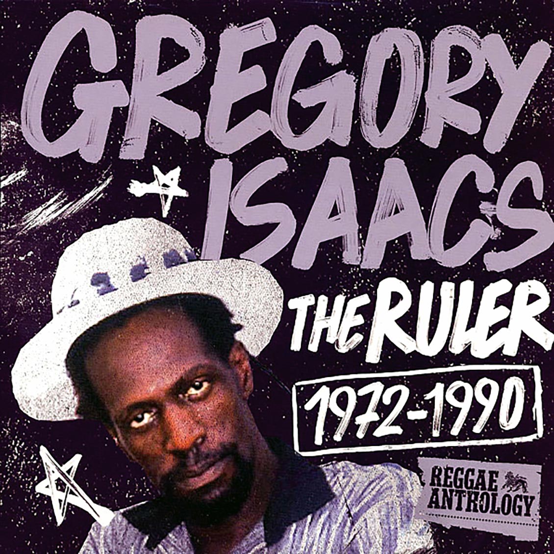 Gregory Isaacs - The Ruler: Reggae Anthology vinyl LP front cover