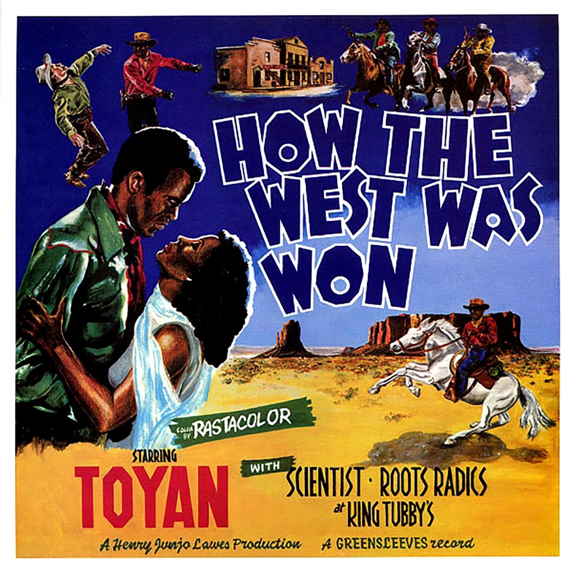 Toyan - How The West Was Won vinyl LP front cover
