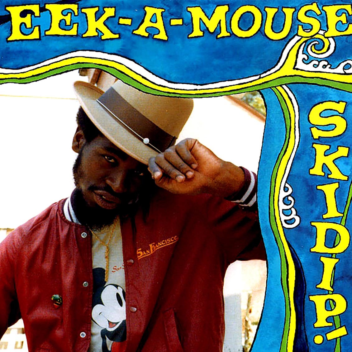 Eek A Mouse - Skidip vinyl LP front cover