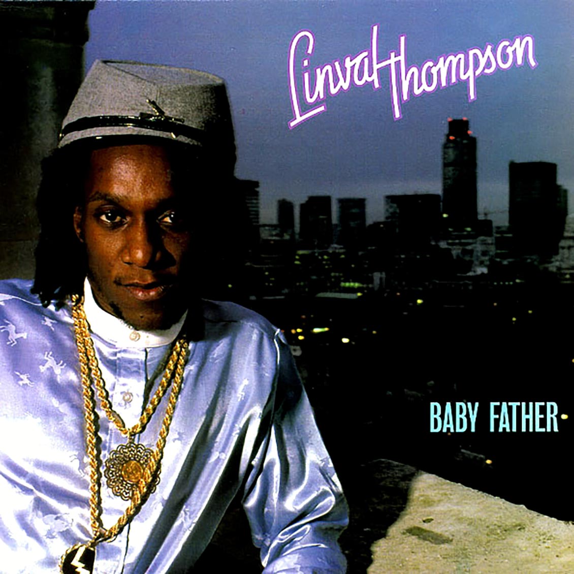 Linval Thompson - Baby Father vinyl LP front cover