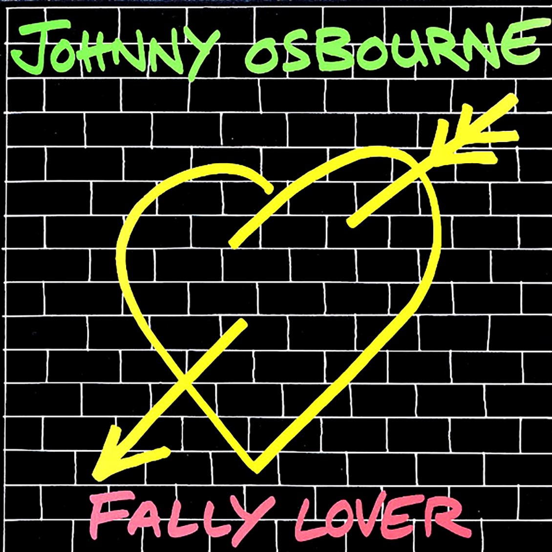 Johnny Osbourne - Fally Lover vinyl LP front cover