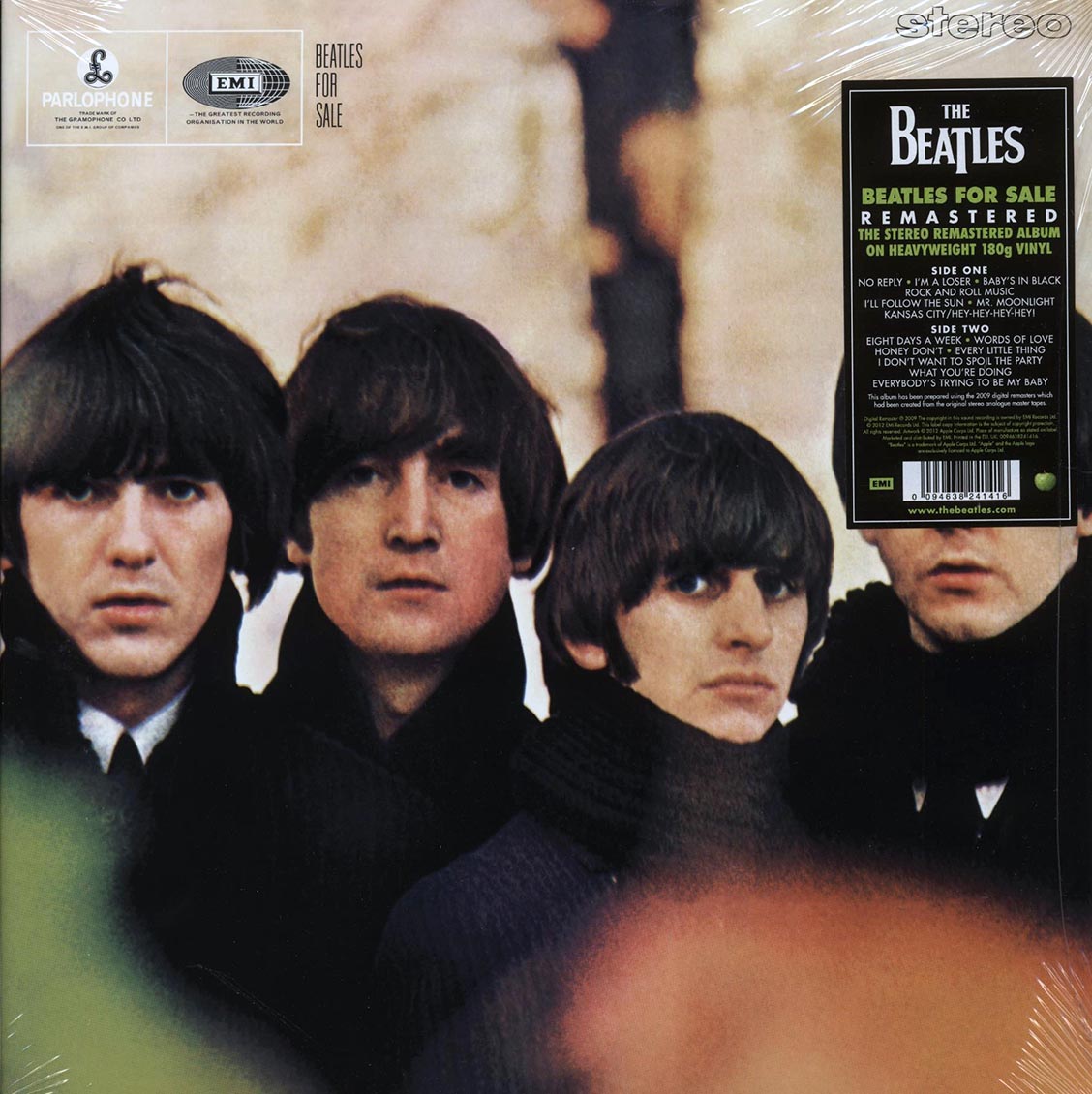 The Beatles - Beatles For Sale (stereo) (180g) vinyl LP front cover
