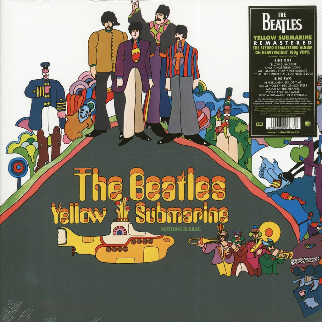 The Beatles - Yellow Submarine (stereo) (180g) (remastered) vinyl LP front cover