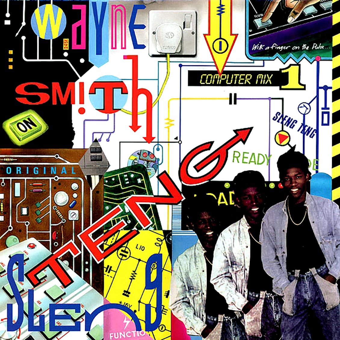 Wayne Smith - Sleng Teng vinyl LP front cover