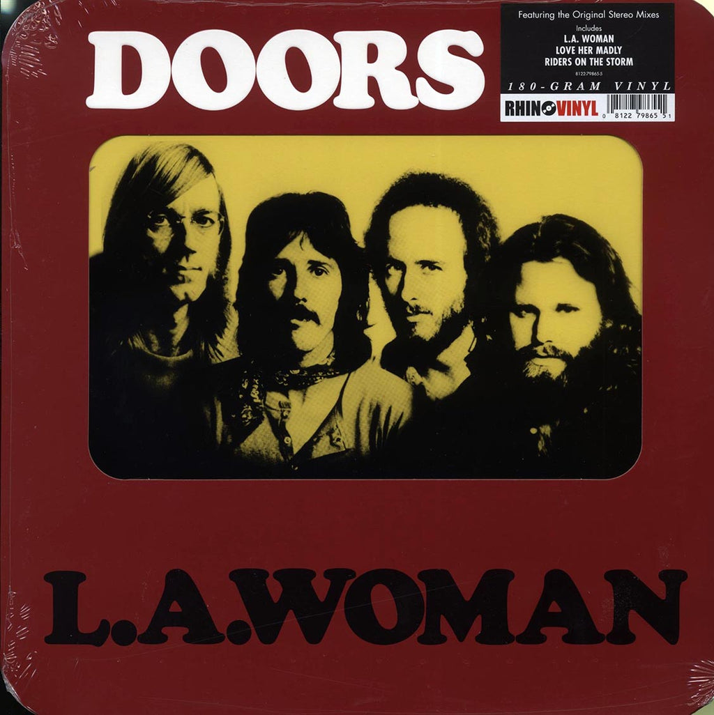 The Doors - LA Woman (Die-Cut Window Jacket) (180g) (audiophile) (radius corners) vinyl LP front cover