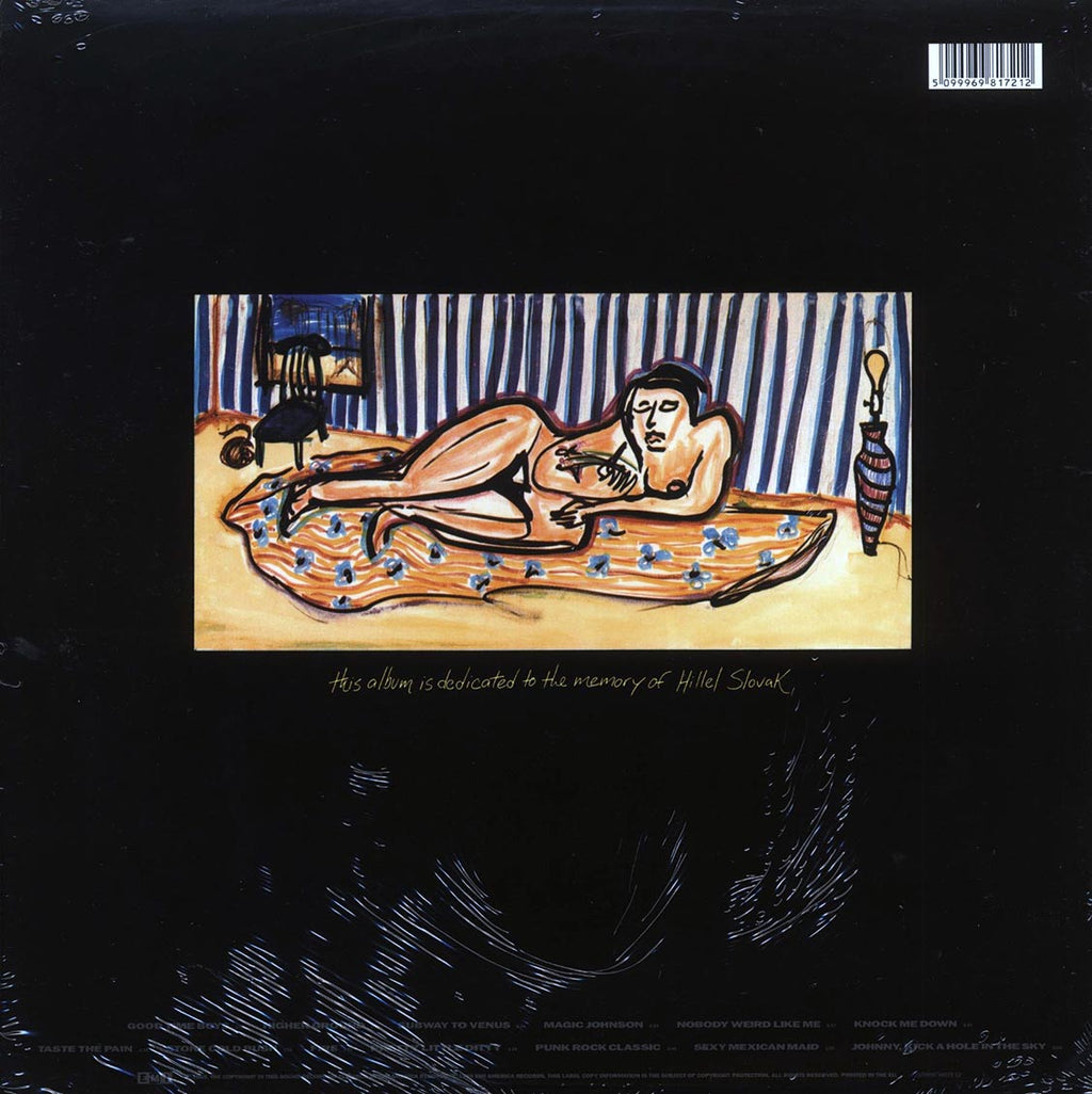 Red Hot Chili Peppers - Mother's Milk (180g) vinyl LP back cover