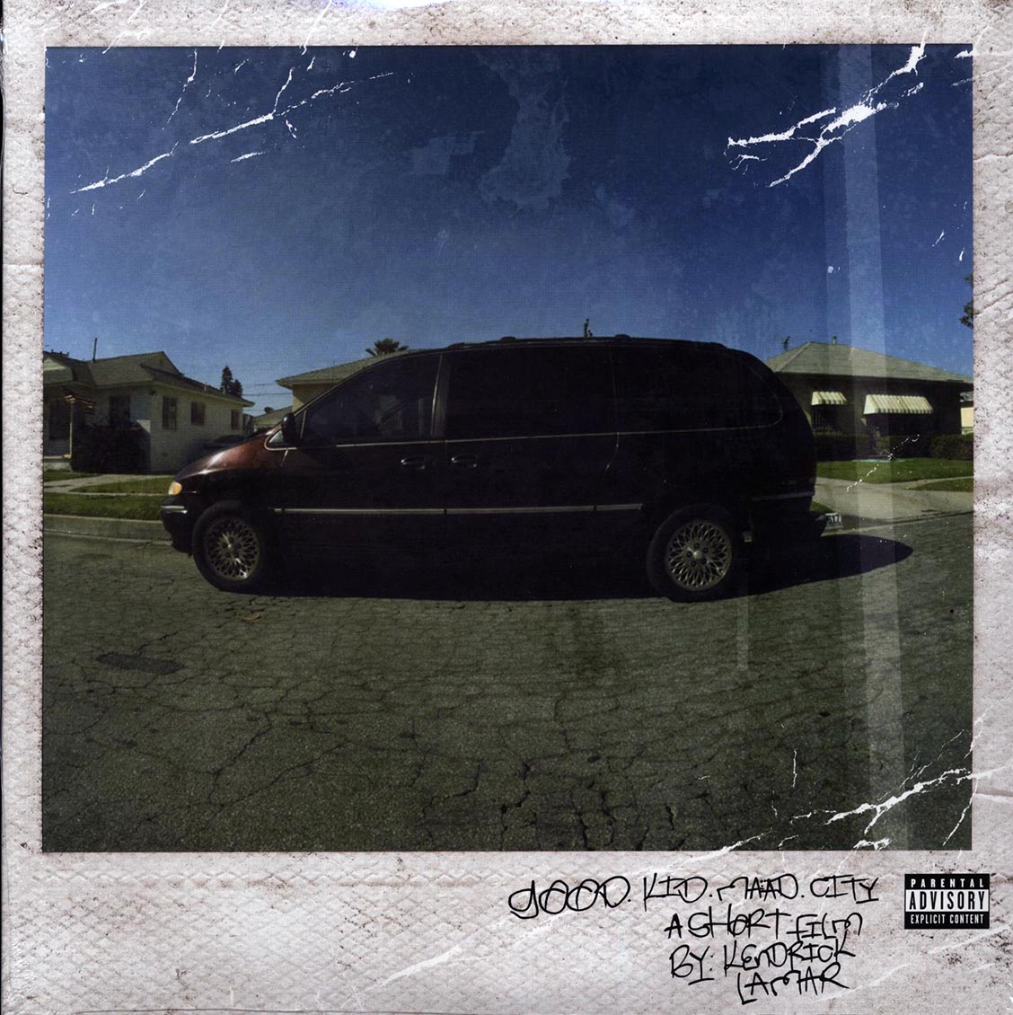 Kendrick Lamar - Good Kid, M.A.A.D City A Short Film By: Kendrick Lamar (2xLP) vinyl LP front cover
