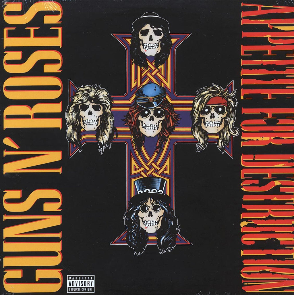 Guns N' Roses - Appetite For Destruction (180g) vinyl LP front cover