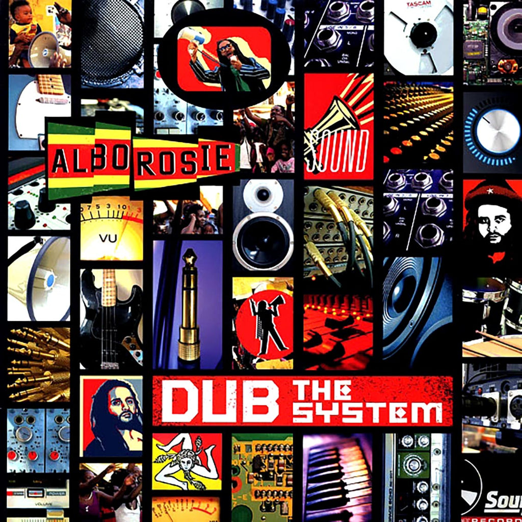 Alborosie - Dub The System vinyl LP front cover
