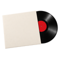 Illustration of 1 vinyl record with blank sleeves for Cool Cat Club — The Listener. Selected albums and cover artwork vary.