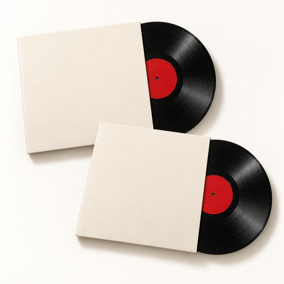 Representative illustration of the Cool Cat Curated Surprise 2-LP pack. Selected albums and cover artwork vary.